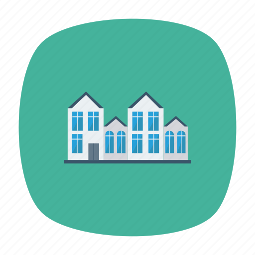 Apartment, architect, building, estate, hostel, house, real icon - Download on Iconfinder