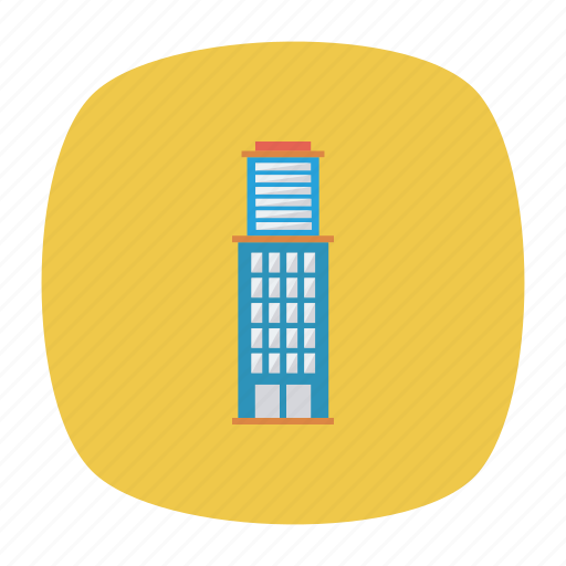 Apartment, architect, building, estate, living, real, tower icon - Download on Iconfinder