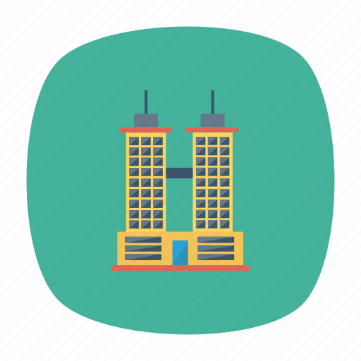 Architect, building, business, estate, office, real, tower icon - Download on Iconfinder