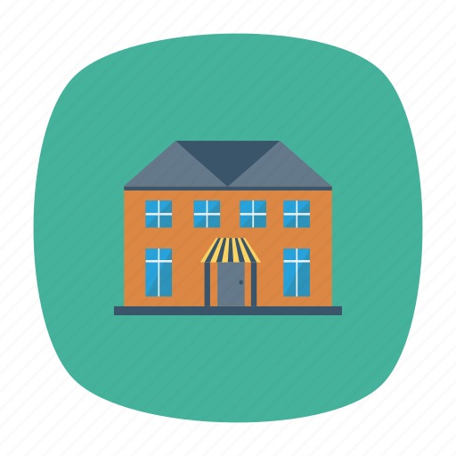 Architect, building, estate, home, hostel, house, real icon - Download on Iconfinder
