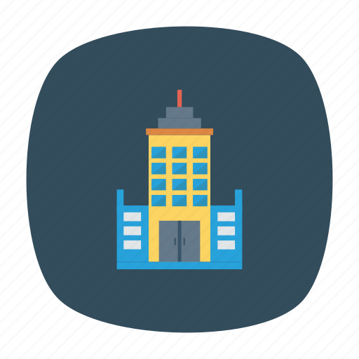 Architect, building, estate, home, hostel, real, tower icon - Download on Iconfinder