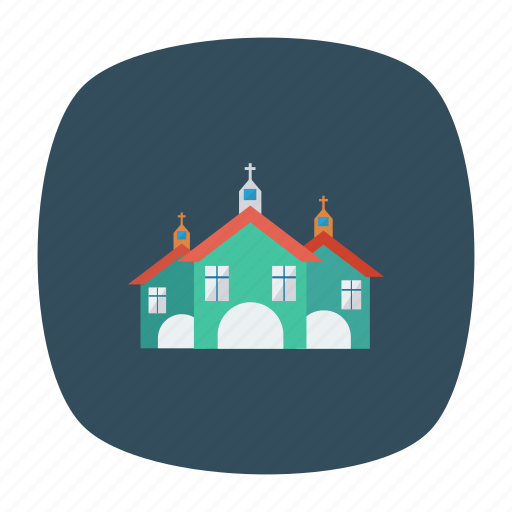 Building, christian, christmas, church, estate, property, real icon - Download on Iconfinder