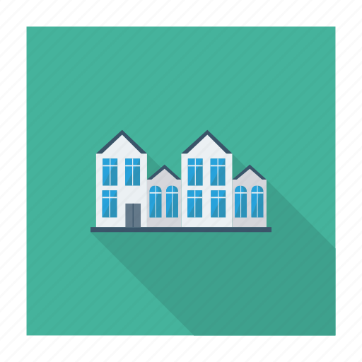Apartment, architect, building, estate, hostel, house, real icon - Download on Iconfinder