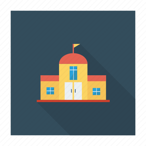 Architect, building, college, estate, home, real, school icon - Download on Iconfinder