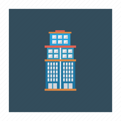 Apartment, architect, building, city, estate, real, tower icon - Download on Iconfinder