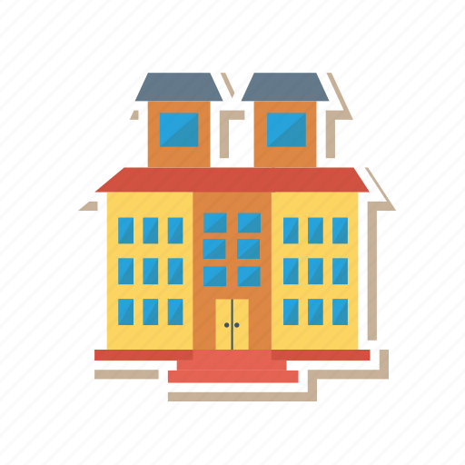 Architect, building, estate, hotel, house, real, restaureant icon - Download on Iconfinder
