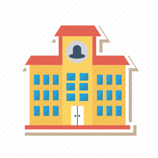 Architect, building, college, estate, real, school, university icon - Download on Iconfinder