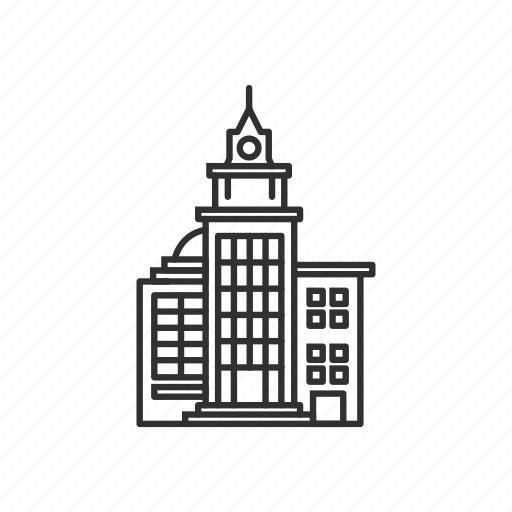 Building, city, estate, hotel, office, skyscraper, tower icon - Download on Iconfinder