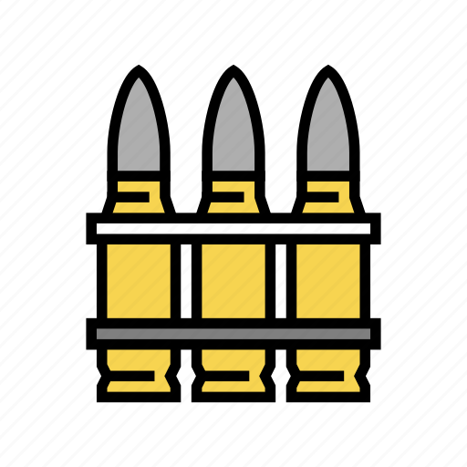 Cartridge, clip, ammunition, expelling, gun, barrel icon - Download on Iconfinder