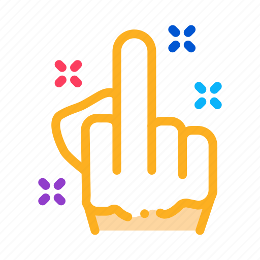 Aggression, bullying, finger, gesture, internet, name, third icon - Download on Iconfinder