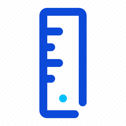 Ruler, height, vertical icon - Download on Iconfinder