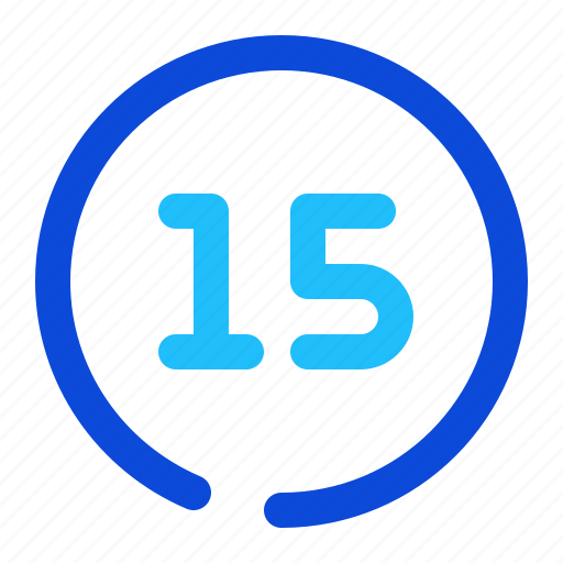 Number, circle, fifteen icon - Download on Iconfinder