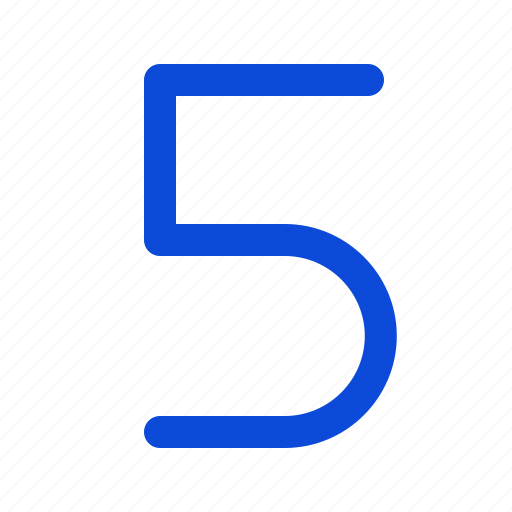 Number, five, 5 icon - Download on Iconfinder on Iconfinder
