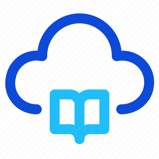 Book, cloud, online icon - Download on Iconfinder