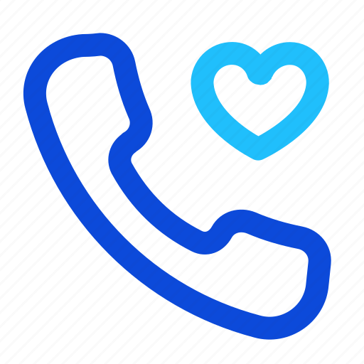 Call, contact, favourite, heart icon - Download on Iconfinder