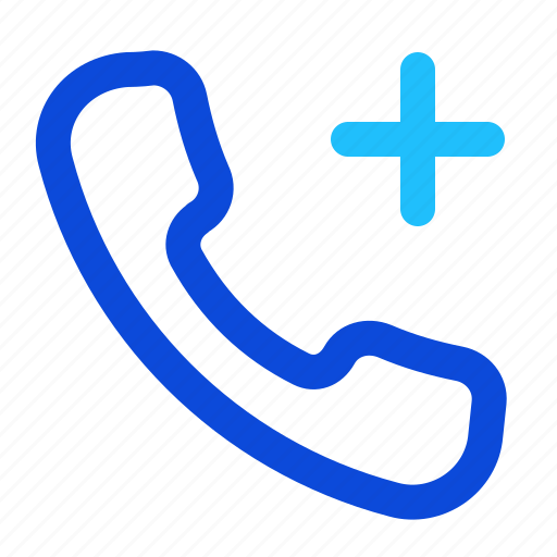 Call, plus, phone icon - Download on Iconfinder