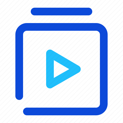 Video, playlist, media icon - Download on Iconfinder