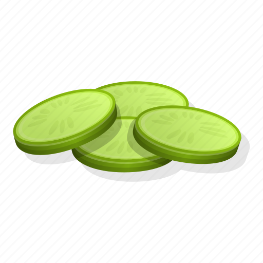 Cucumber, cutted, food, fresh, fruit, water icon - Download on Iconfinder