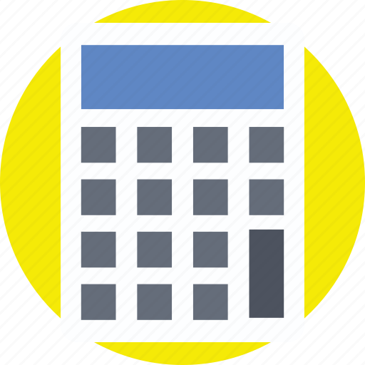 Accounting, calculation, calculator, mathematical, office stationery, statistics icon - Download on Iconfinder