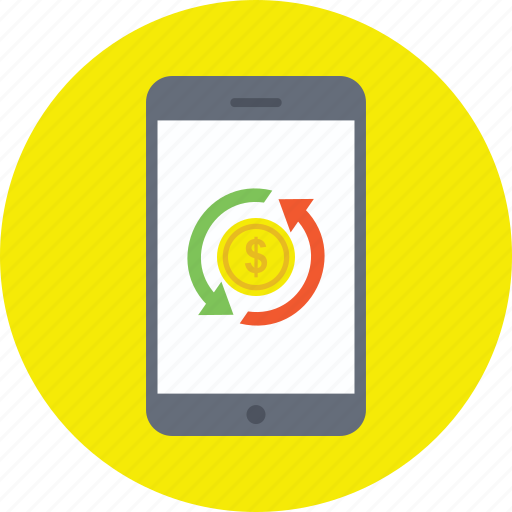 M-commerce, mobile banking, mobile payment, mobile transactions, online banking icon - Download on Iconfinder