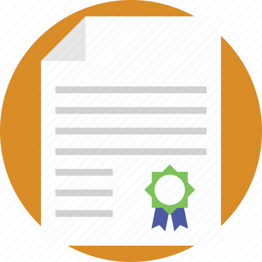 Certificate, certification, deed, diploma, legal document icon - Download on Iconfinder