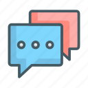 communication, chat, message