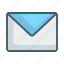 mail, message, email 