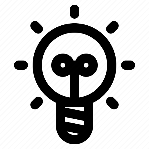 Bulb, creative, idea, lightbulb icon - Download on Iconfinder