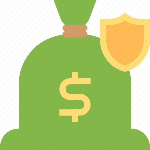 Bag, cash, finance, money, protection, security icon - Download on Iconfinder