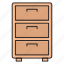 office, cabinet, furniture, interior, drawer 