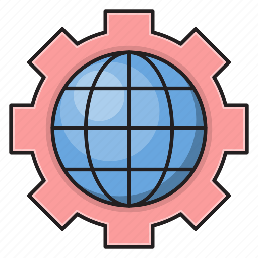 Business, global, setting, browser, internet icon - Download on Iconfinder