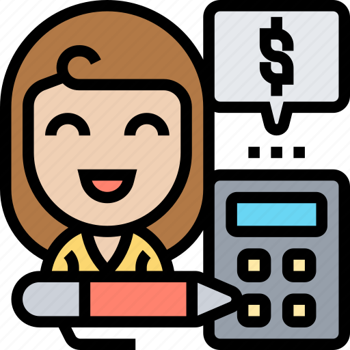 Accounting, financial, budget, balance, calculation icon - Download on Iconfinder