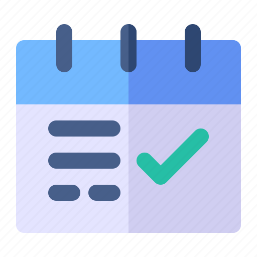 Workbook, appointment, schedule, event icon - Download on Iconfinder