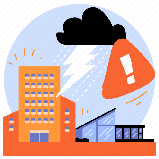 Error, real, estate, report, warning, danger, places icon - Download on Iconfinder