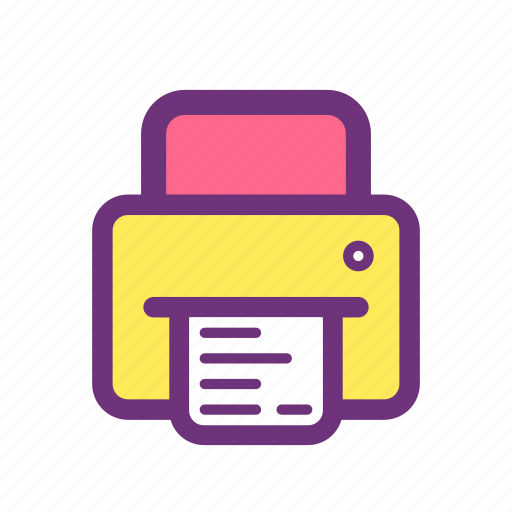 Printer, machine, print, business, paper, computer, document icon - Download on Iconfinder