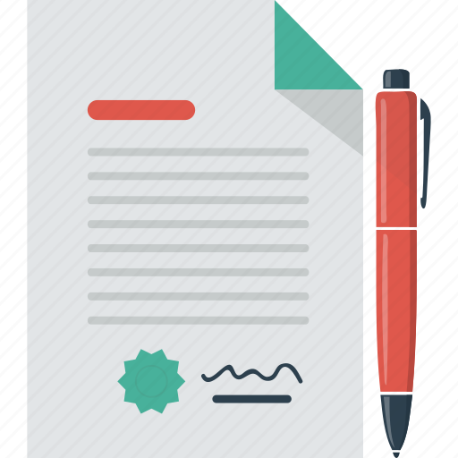 Agreement, business, contract, deal, pen, signature icon - Download on Iconfinder