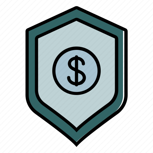 Security, money, shield, protection icon - Download on Iconfinder