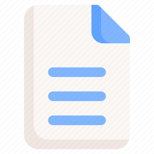 Document, business, file, page, paper icon - Download on Iconfinder