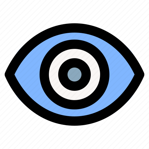 Visible, eye, look, see, vision icon - Download on Iconfinder