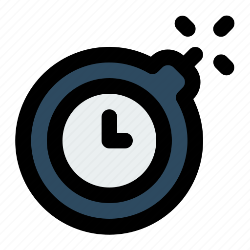 Deadline, clock, bomb, overdue icon - Download on Iconfinder