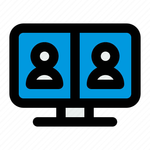Business, online, video call, meeting icon - Download on Iconfinder