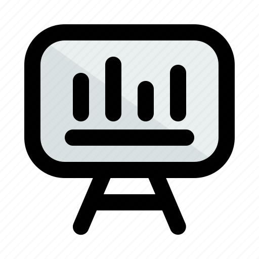 Presentation, statistics, report, graph icon - Download on Iconfinder