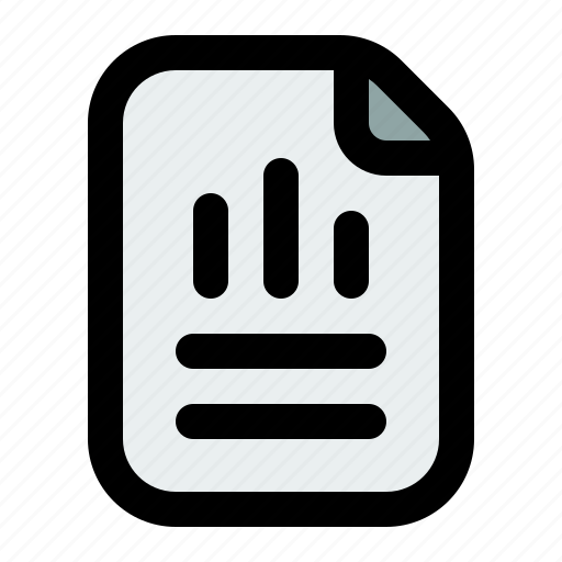 Report, document, business, graph icon - Download on Iconfinder