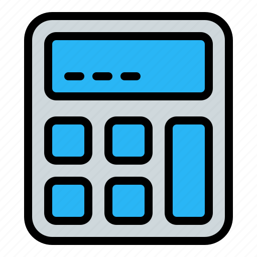 Calculator, count, finance, accounting, math, calculation icon - Download on Iconfinder