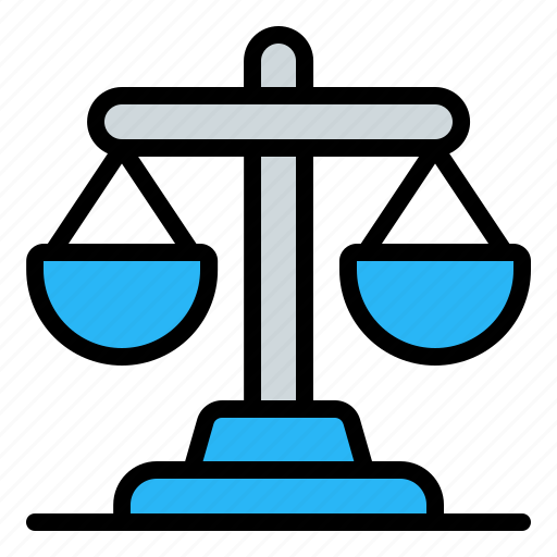 Law, scale, judge, justice, balance, legal icon - Download on Iconfinder