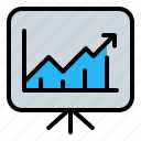 presentation, graph, growth, statistics, analytics, chart