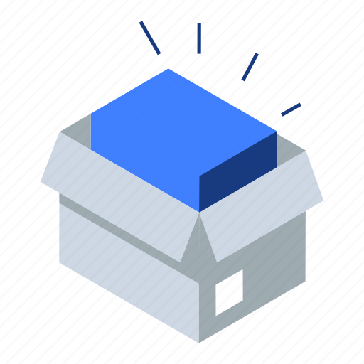 Product, delivery, box, parcel, unpack, release icon - Download on Iconfinder