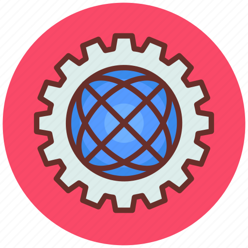 Global, process, internet, network, settings, web, work icon - Download on Iconfinder