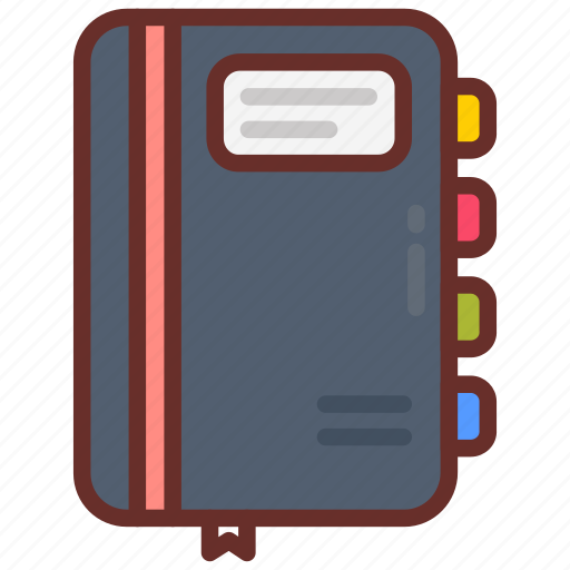 Diary, book, address, journal, notebook icon - Download on Iconfinder