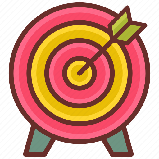 Target, goal, marketing, mission, objective, proactive, archery icon - Download on Iconfinder